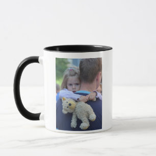 Personalized Photo Dad is My Superhero Coffee Mug