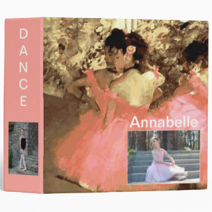 Personalized Photo Dance Binder