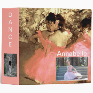 Personalized Photo Dance Binder