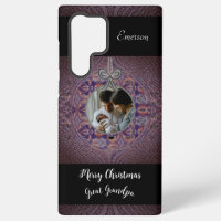 Personalized Photo Date Baby's First Christmas
