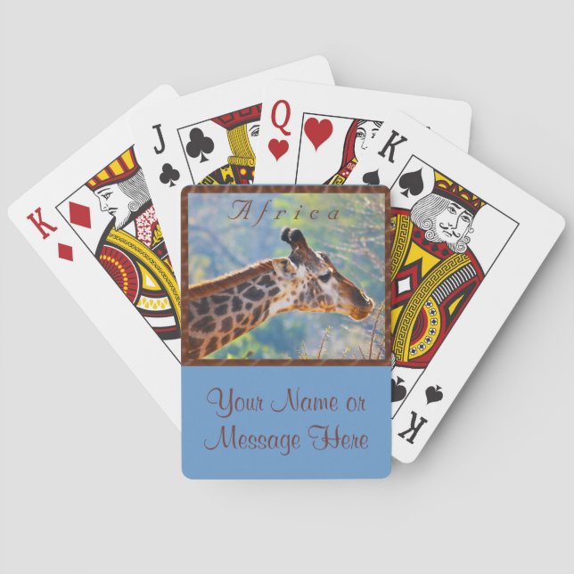 Personalized Photo Deck of Cards Your Photo (Back)