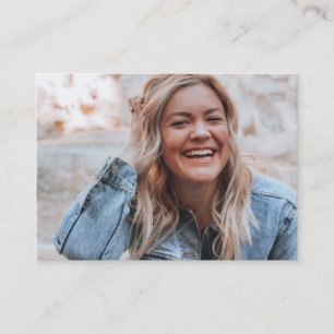 Personalized Photo Enclosure Card
