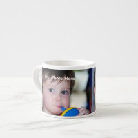 Personalized Photo Espresso Mug