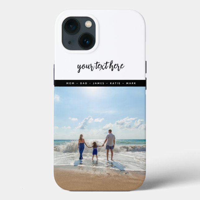 Personalized Photo Family Love Memories  Case-Mate iPhone Case (Back)
