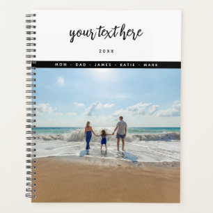 Personalized Photo Family Love Memories Planner