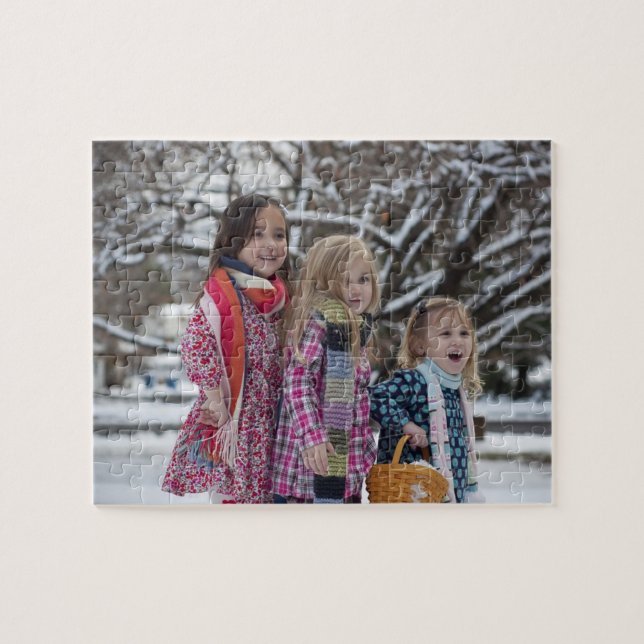 Personalized Photo Family Puzzle (Horizontal)