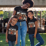 Personalized Photo Family Reunion T-Shirt<br><div class="desc">Show off your family pride in style at your next reunion or gathering with our personalized t-shirts. Customize them with a cherished family photo and select your own text. Not just ordinary t-shirts,  these are memories you can wear. Perfect for making family moments even more unforgettable!</div>