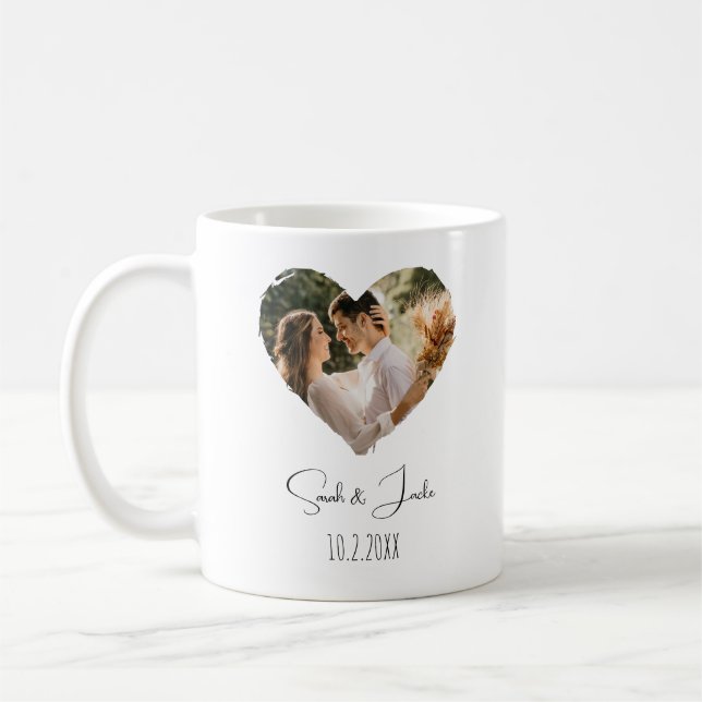 Personalized Photo Father, Mother Day, Christmas   Coffee Mug (Left)