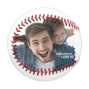 Personalized Photo Fathers Day  Baseball