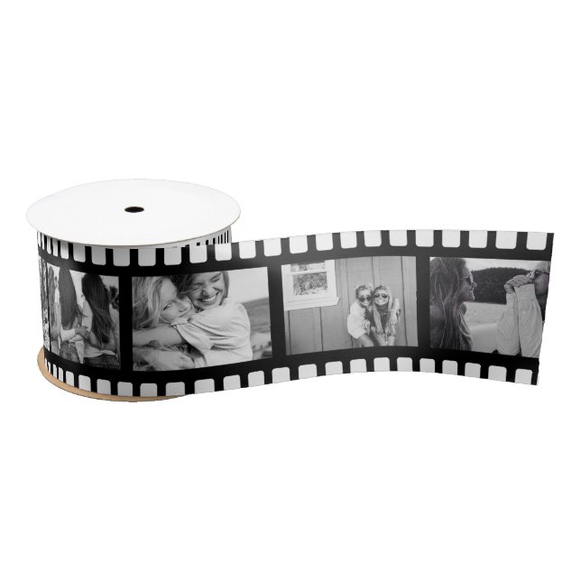 Personalized Photo Film Roll Satin Ribbon (Spool)
