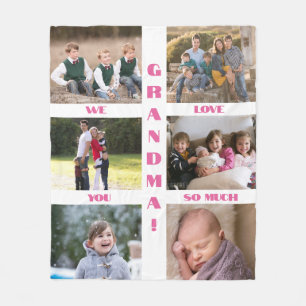 Personalized Photo Fleece Blanket