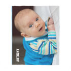 Personalized Photo Fleece Blankets Add Your Photo
