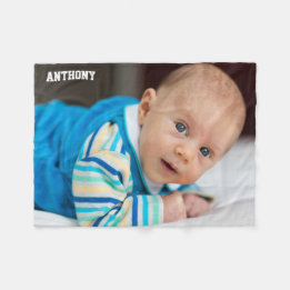 Personalized Photo Fleece Blankets Add Your Photo