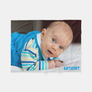 Personalized Photo Fleece Blankets Add Your Photo
