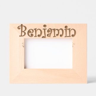 Personalized Photo frame Benjamin / Picture frame
