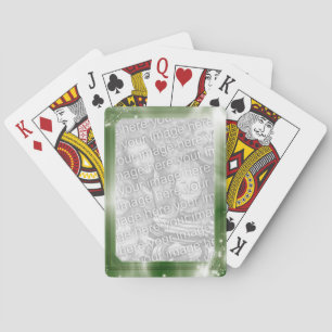 Personalized Photo Frame Bicycle® Playing Cards