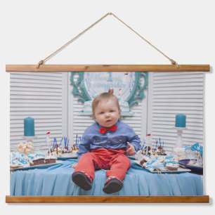 Personalized Photo Frames Family Hanging Tapestry