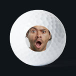Personalized Photo Fun Golf Balls<br><div class="desc">Personalize with your photo to create a unique fun gift. Designed by Thisisnotme©</div>