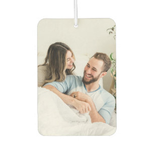 Personalized Photo Gift for Boyfriend Mirror Photo Air Freshener
