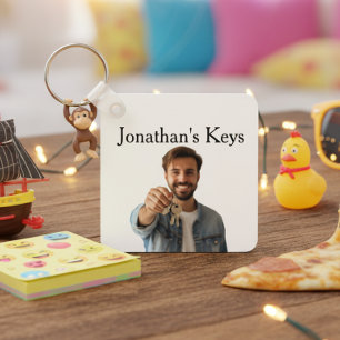  Personalized Photo Gift Fun Keychain