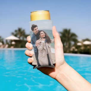 personalized photo gift funny photo gifts beer seltzer can cooler