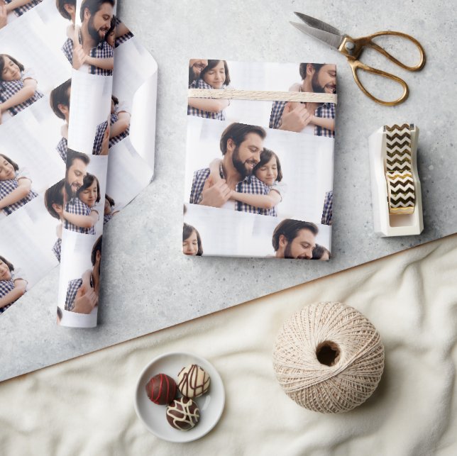 Personalized Photo Gift Wrap (Crafts)