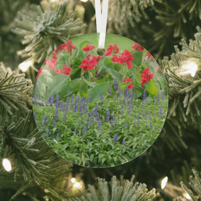Personalized Photo Glass Ornament (Insitu)