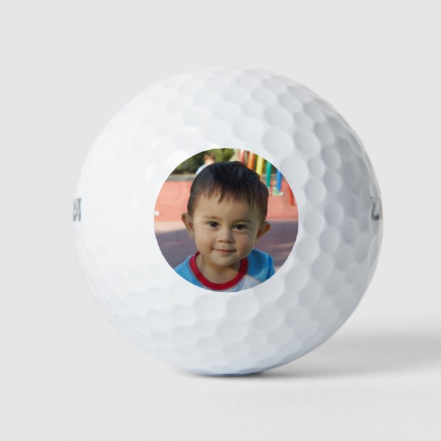 Personalized Photo Golf Balls (Front)
