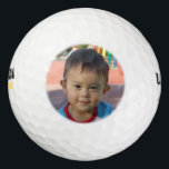 Personalized Photo Golf Balls<br><div class="desc">A fantastic gift for the hard-to-shop-for guy. Upload a close-up photo with one or two faces to create a unique gift for golf lovers. These are great for uploading photos of the kids or grand kids to give to dads and grandfathers for a birthday, father's day or other special occasion....</div>