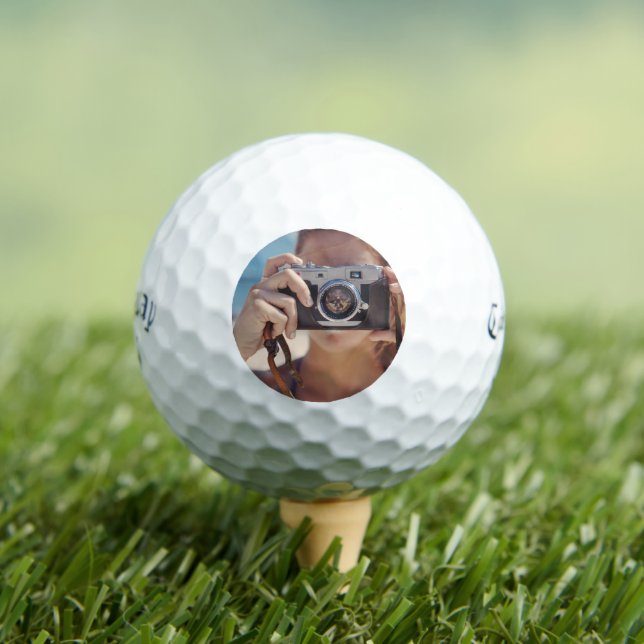 Personalized Photo Golf Balls | Custom Callaway  (Insitu Tee)