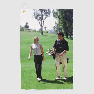 Personalized Photo Golf Towel, Custom Logo Sports Towel