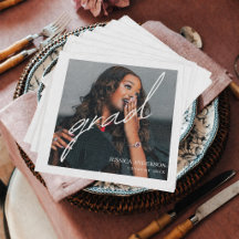 Personalized Photo Grad With Name Graduation 
