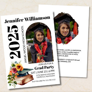 Personalized Photo Graduation Party Invite 2026