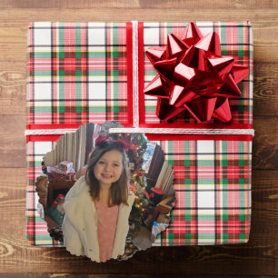 Personalized Photo Grandchild's Christmas  Ornament Card