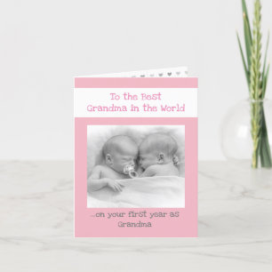 Personalized Photo Grandma Holiday Card