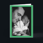 Personalized Photo Happy Birthday Card<br><div class="desc">Add your favourite photo to this card for Dad's Birthday.</div>
