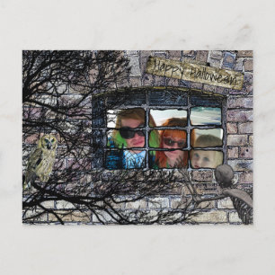 Personalized Photo Happy Halloween Photo Postcard