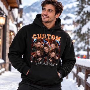Personalized Photo Hip Hop Hoodie