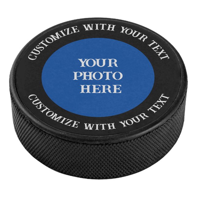 Personalized Photo Hockey Puck (3/4)