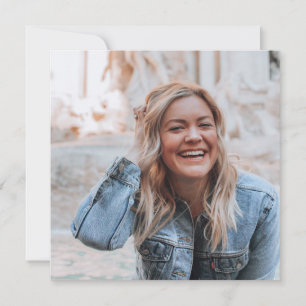 Personalized Photo Holiday Card