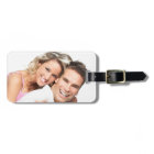 Personalized Photo Honeymoon Luggage Tag