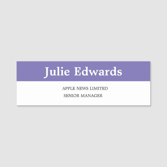 Personalized Photo ID & Logo security pass Badge  (Front)