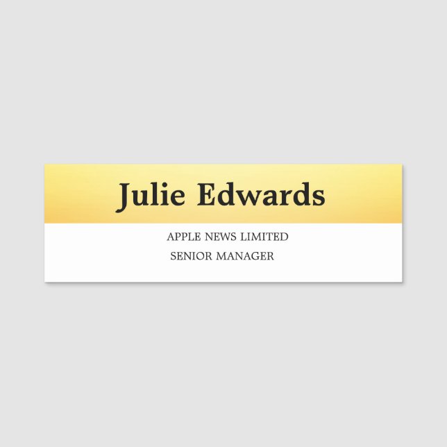 Personalized Photo ID & Logo security pass Badge  (Front)