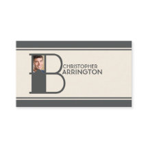 Personalized Photo Initial Letter B Monogram