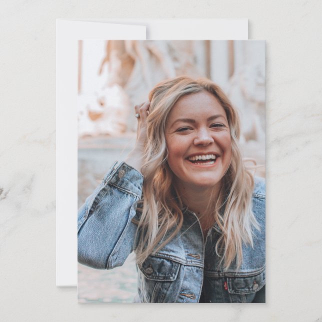 Personalized Photo Invitation (Front)