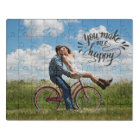 Personalized photo jigsaw puzzle