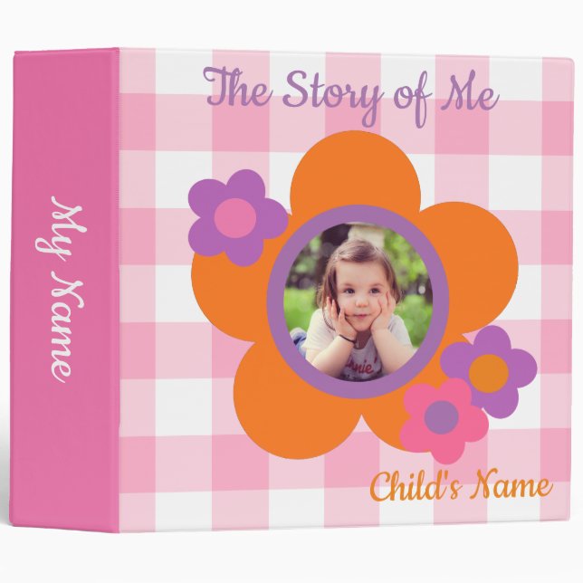 Personalized Photo Keepsake Binder (Front/Spine)