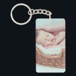 Personalized Photo Key Chain<br><div class="desc">Add your favourite baby,  children,  spouse,  pet photo to this double sided photo key chain in the customize area.</div>