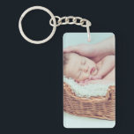 Personalized Photo Key Chain<br><div class="desc">Add your favourite baby,  children,  spouse,  pet photo to this double sided photo key chain in the customize area.</div>