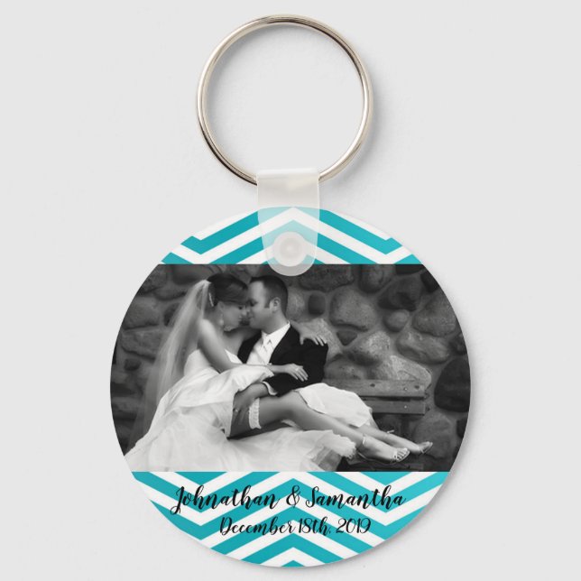 Personalized Photo Key Chain Boho Cacti Cactus Suc (Front)